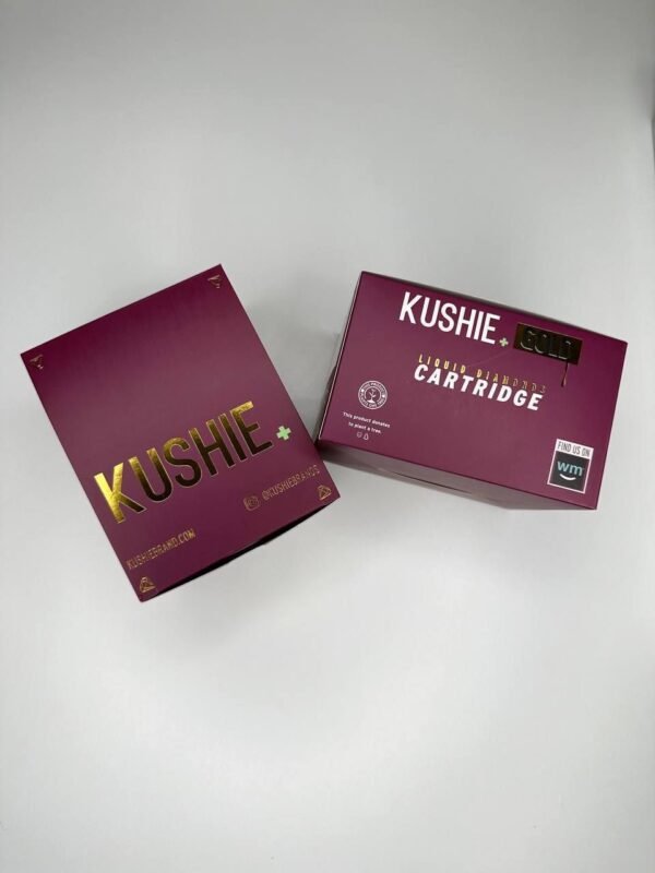 NEW KUSHIE + GOLD CARTS LIQUID DIAMONDS 1G