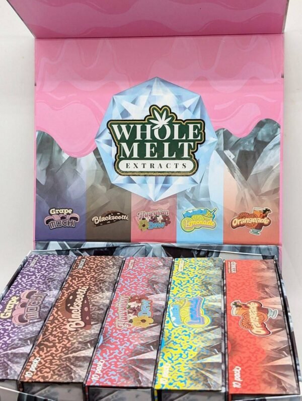 NEW WHOLE MELTS DISPOSABLES 2G LIVE RESIN AND LIQUID DIAMONDS