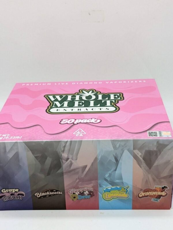 NEW WHOLE MELTS DISPOSABLES 2G LIVE RESIN AND LIQUID DIAMONDS